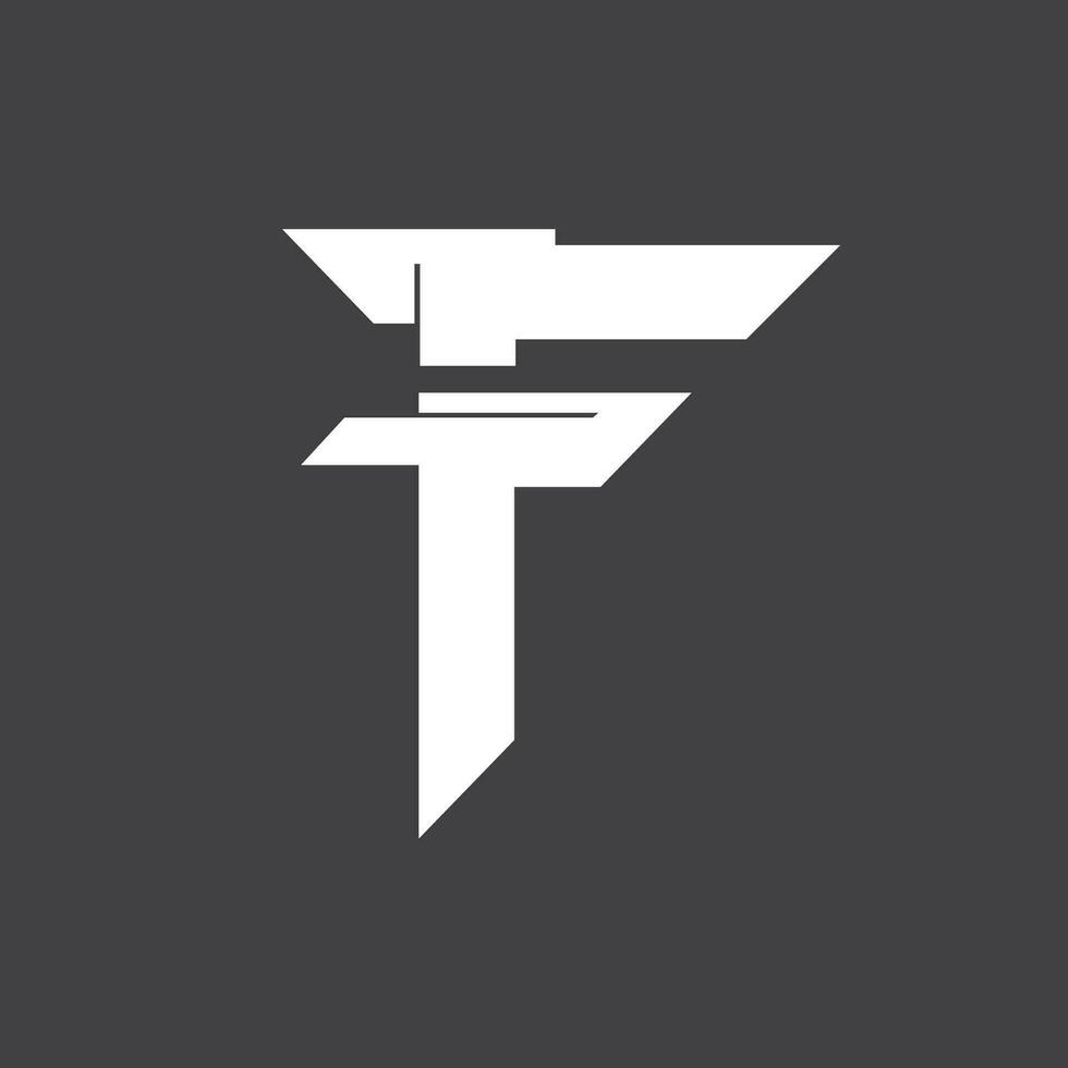 F letra logo vector modelo