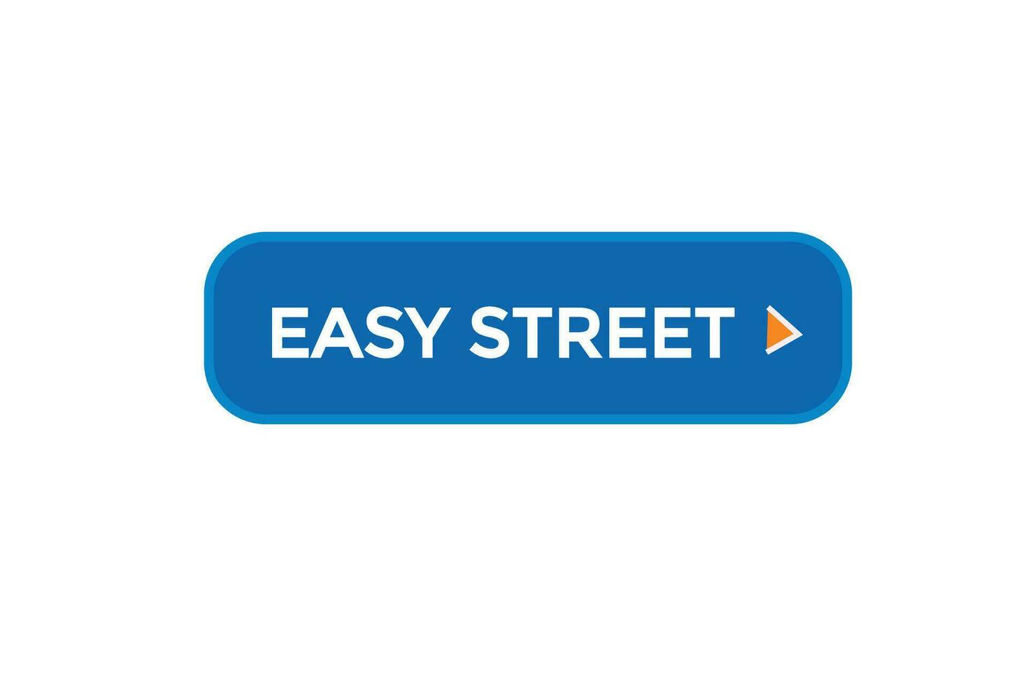 new easy street  news website, click button, level, sign, speech, bubble  banner, vector