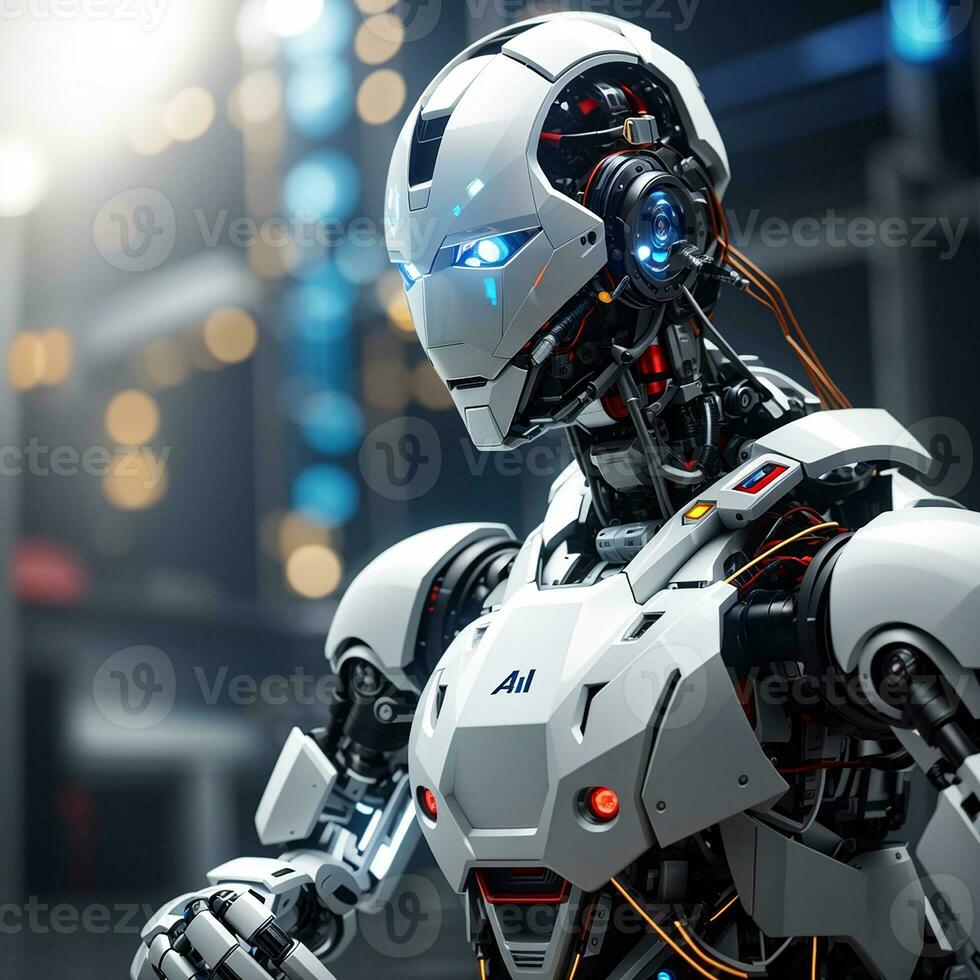 AI robots of the future photo