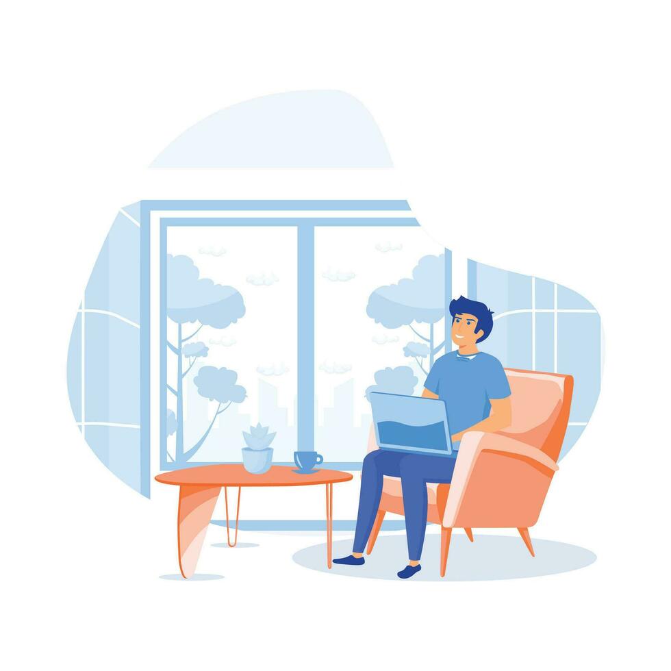 Hotel sevices. business lobby, work trip, check-in at the reception, room key. flat vector modern illustration