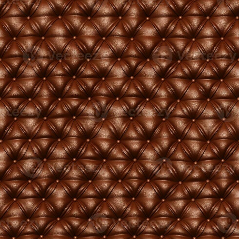 Leather seamless pattern texture background AI Generative photo