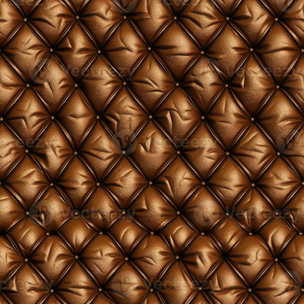 Leather seamless pattern texture background AI Generative photo