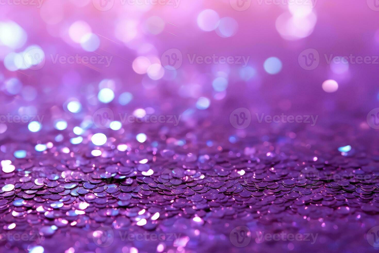 Purple glitter texture background AI Generative photo