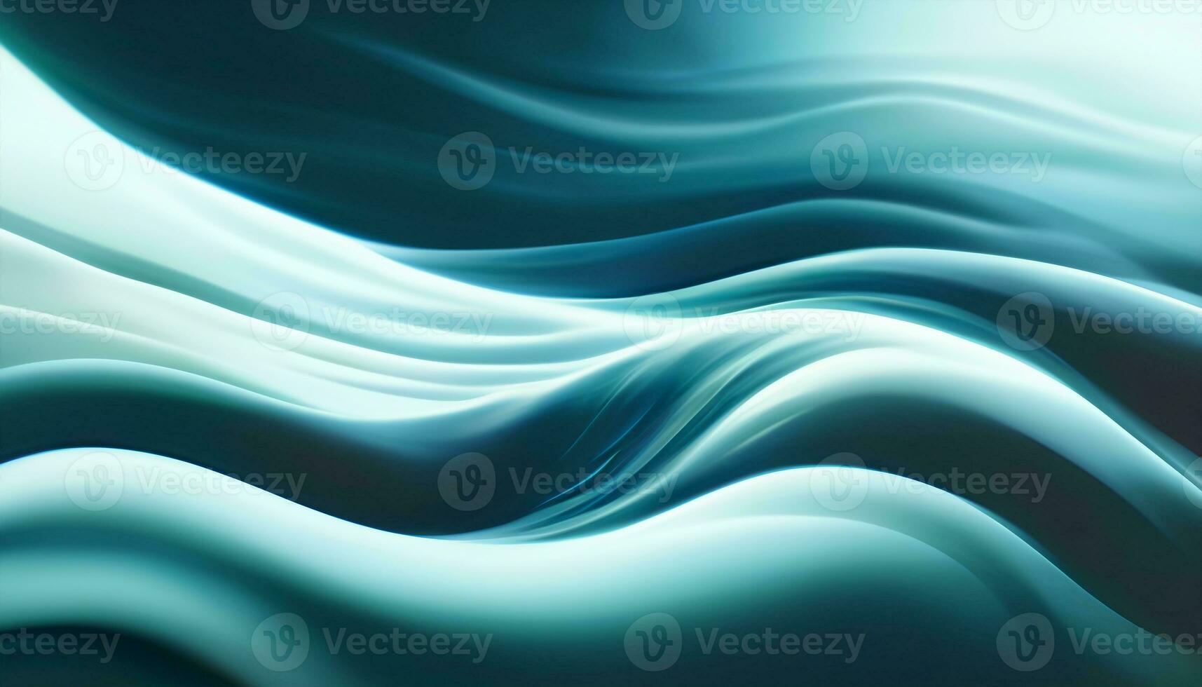 Abstract blue water waves background with liquid fluid texture AI generative. photo