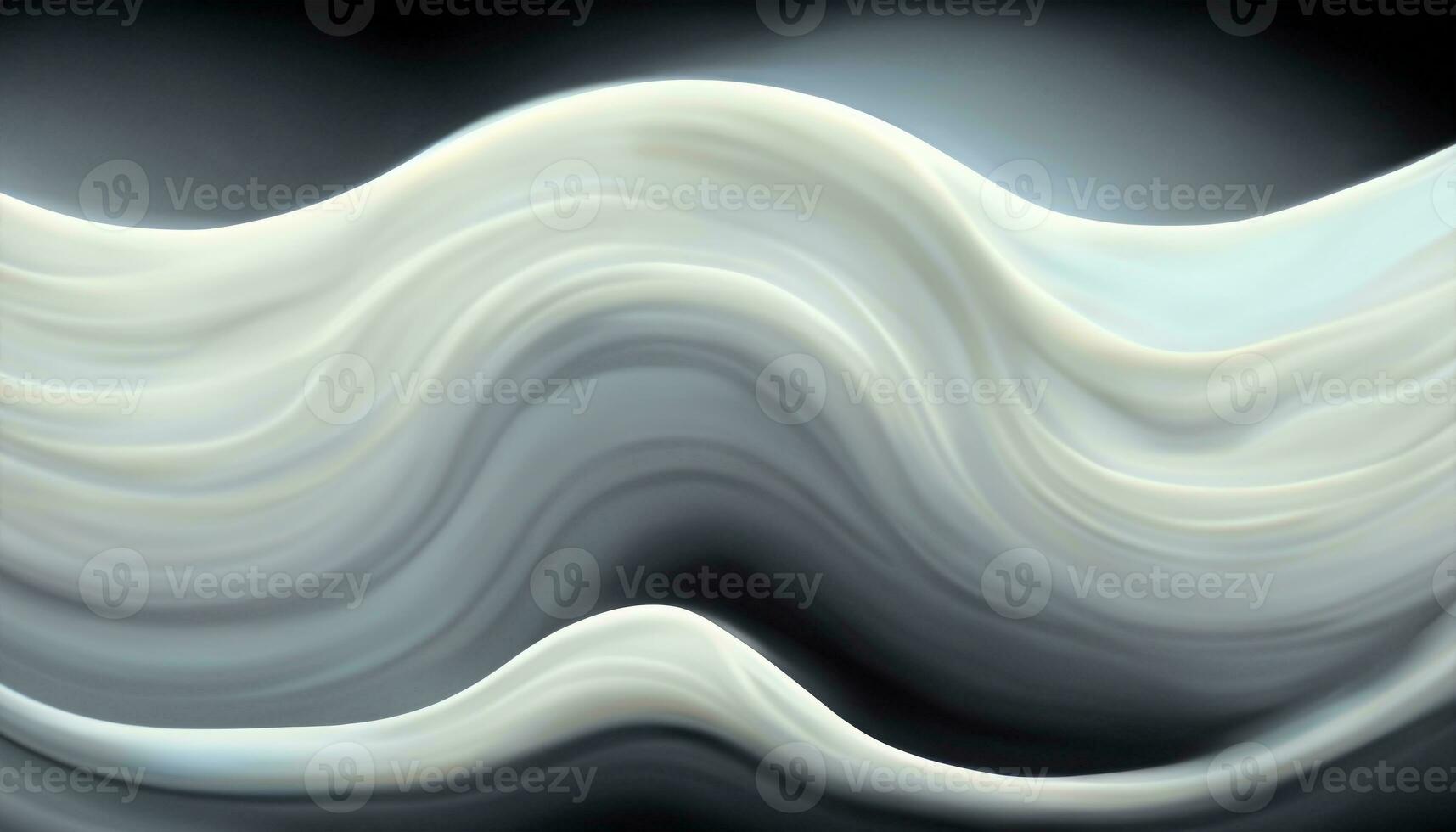 Wave fluid abstract background. Swirl flow liquid lines. Gel texture. AI generative photo