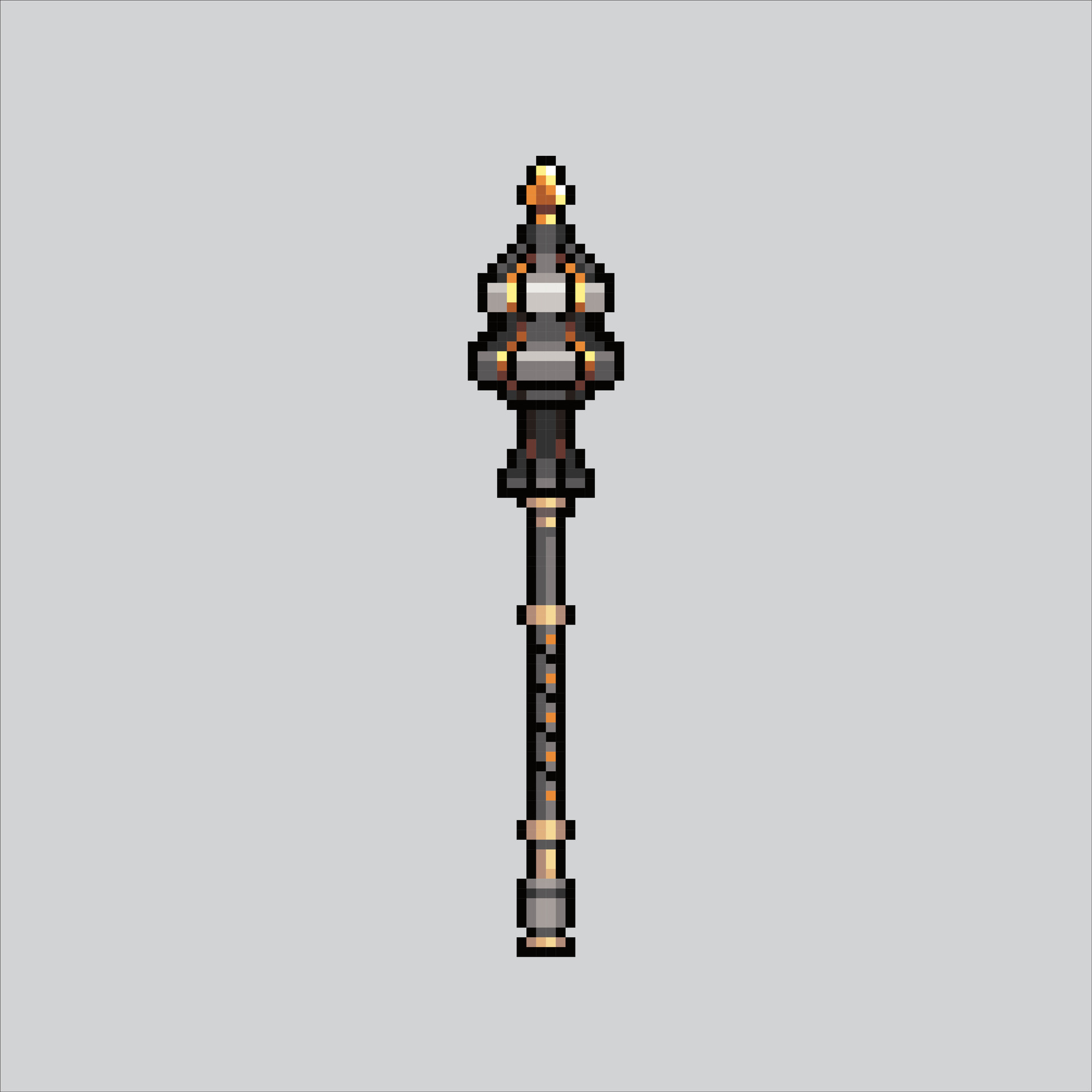 Pixel Art Illustration Mace Pixelated Mace Weapon Mace Weapon pixel-art-illustration-mace-pixelated-mace-weapon-mace-weapon