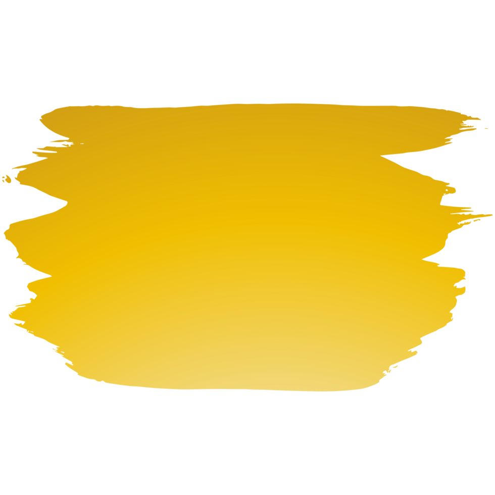 Abstract gradient golden background. Brush stroke. Place for text png