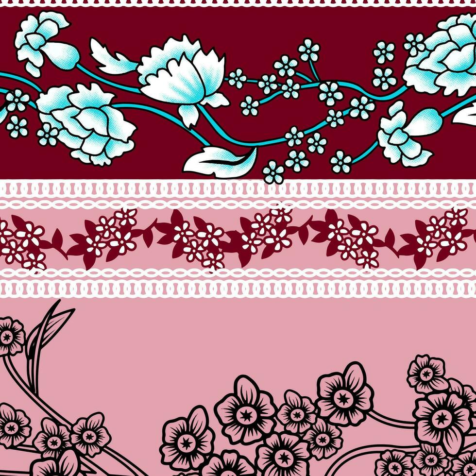 floral, ornamento, abstracto modelo adecuado para textil y impresión necesidades vector