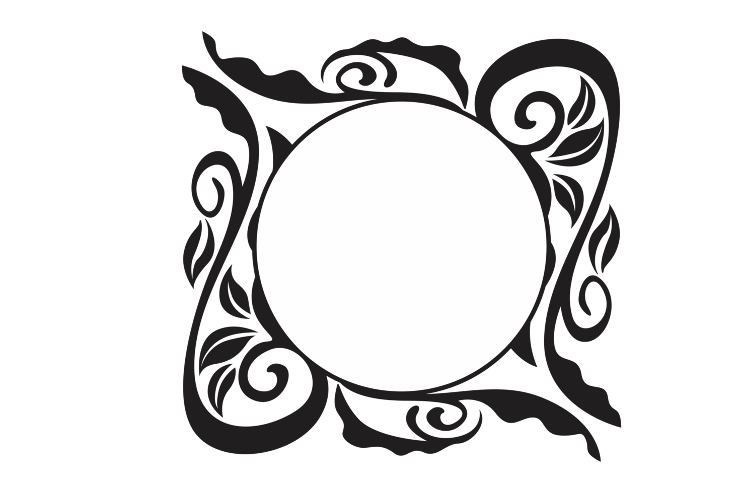 flora enfeite fronteira com Projeto com transparente fundo png