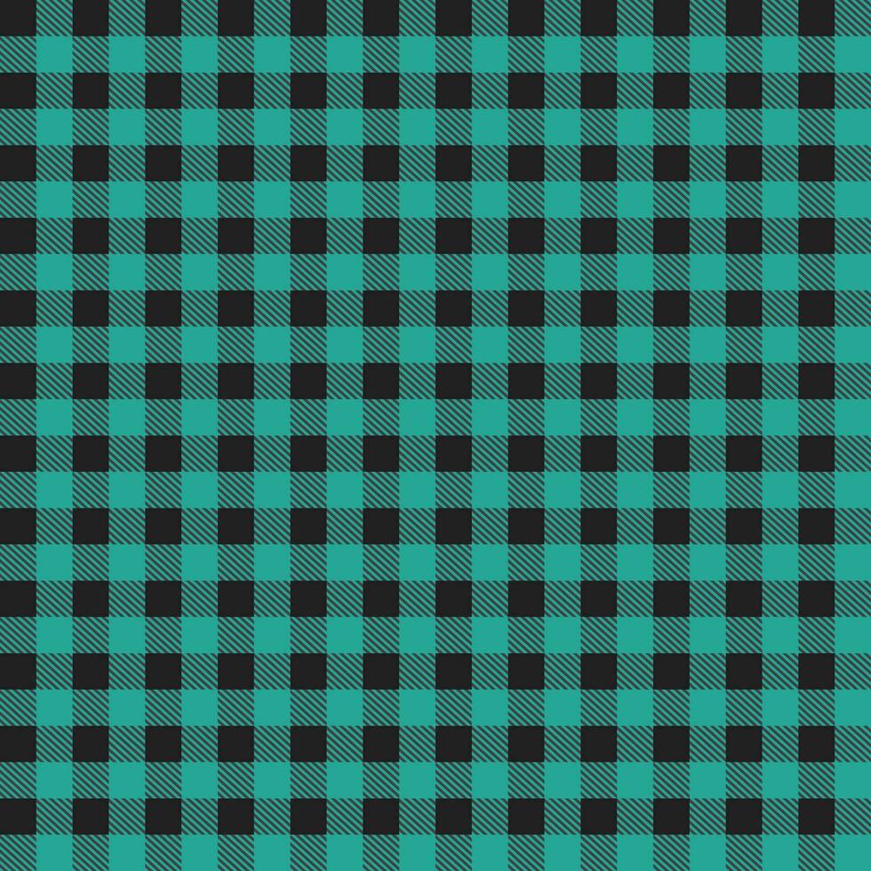 Green and black buffalo plaid pattern with oblique line inside background. plaid pattern background. plaid background. Seamless pattern. for backdrop, decoration, gift wrapping, gingham tablecloth. vector