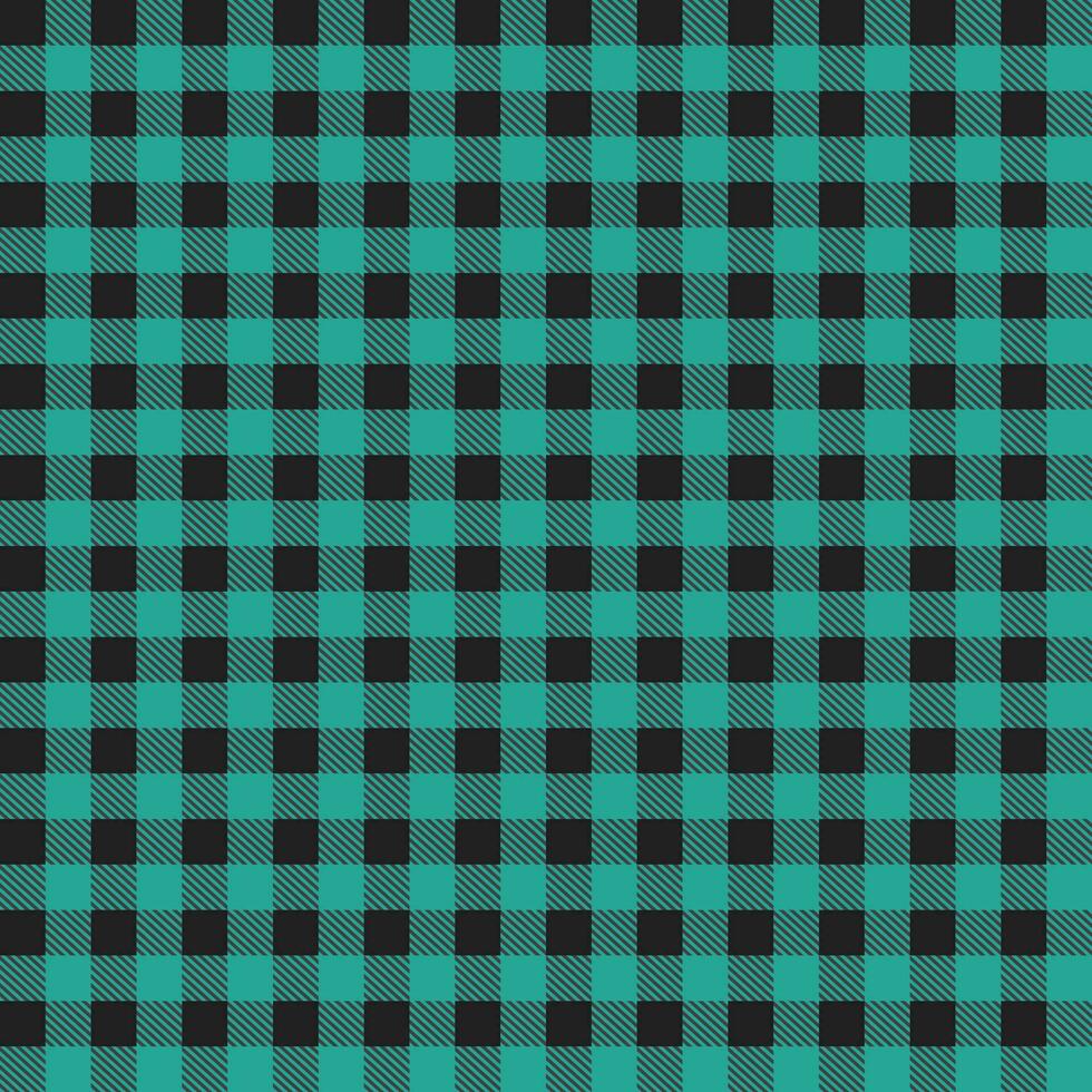 Green and black buffalo plaid pattern with oblique line inside background. plaid pattern background. plaid background. Seamless pattern. for backdrop, decoration, gift wrapping, gingham tablecloth. vector