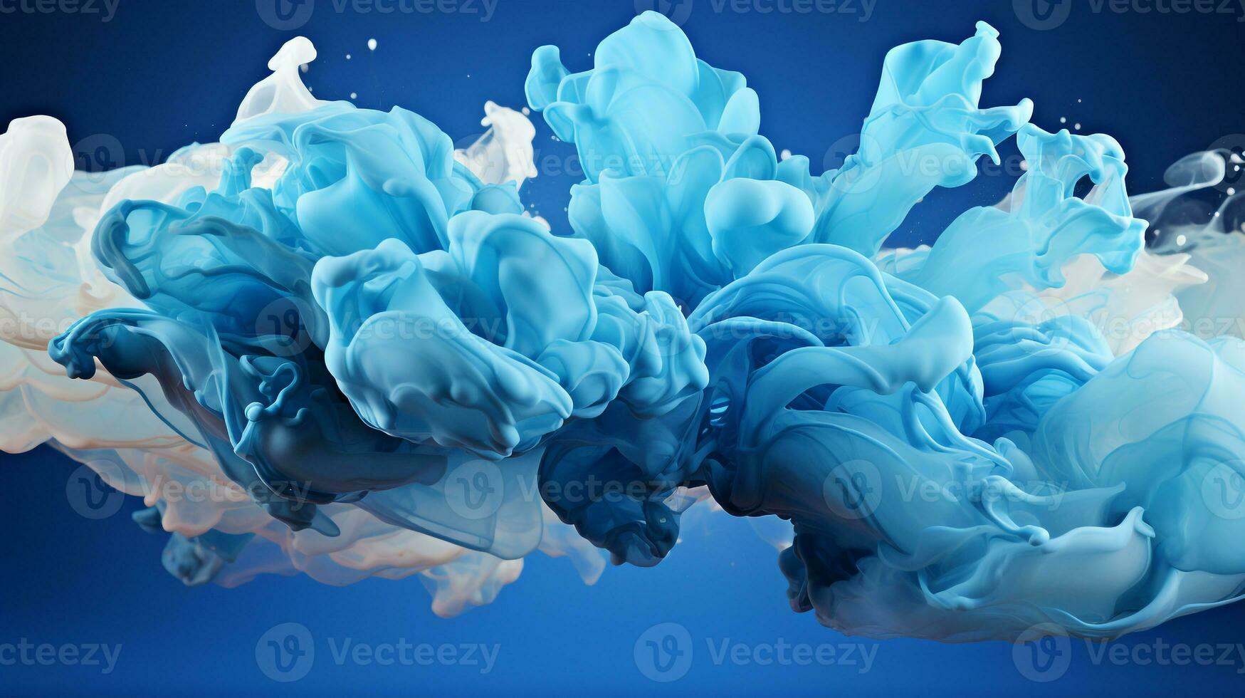 blue paint splash background photo
