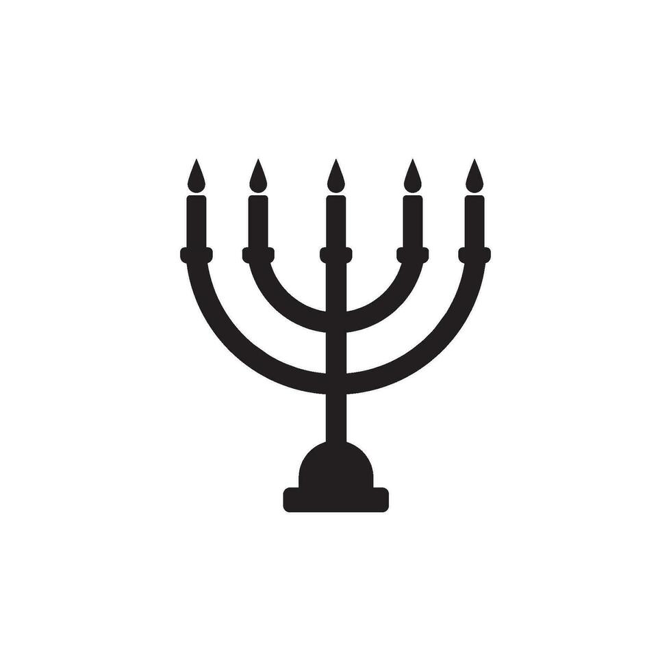 icon hanukkah vector