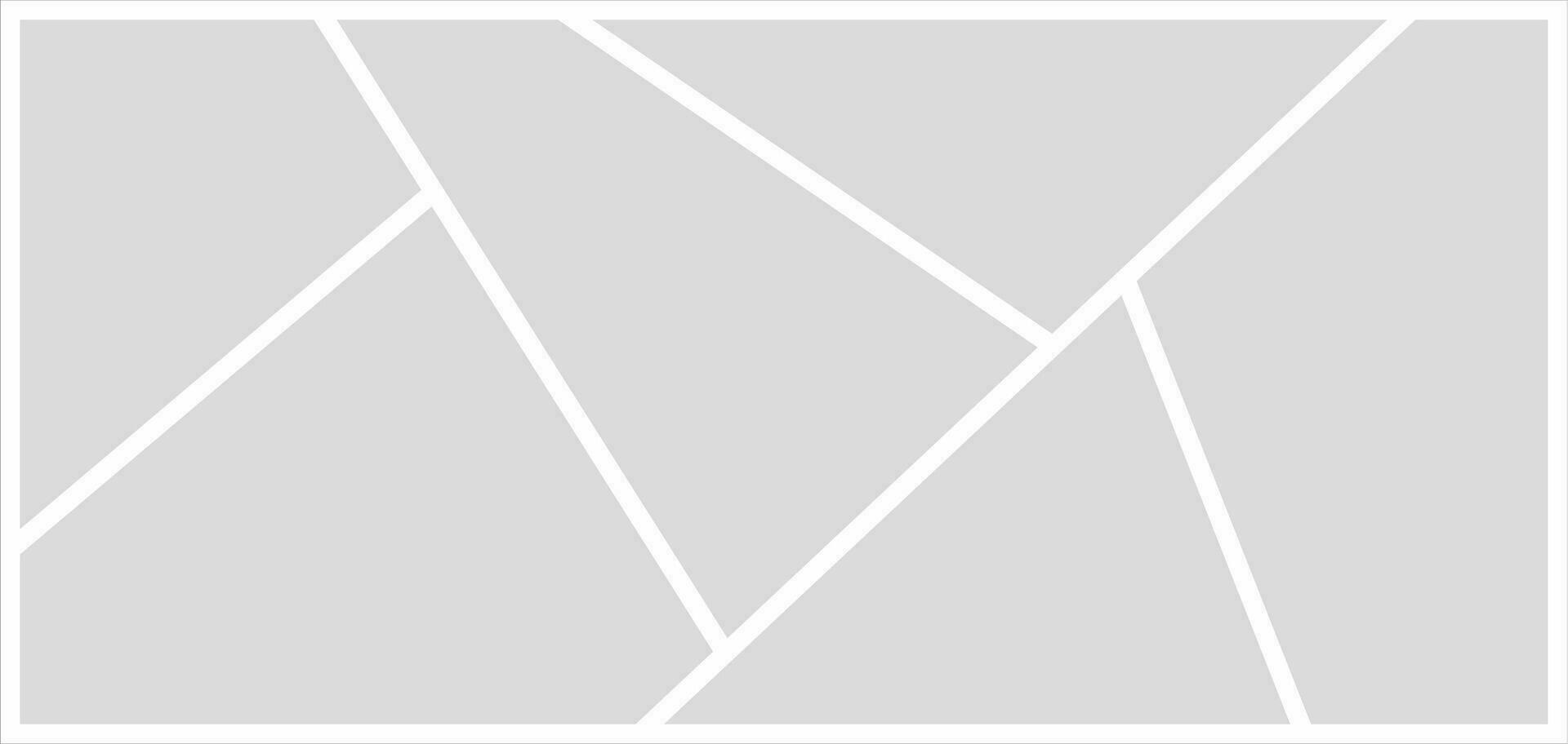 Pictures or photos frame collage. comics page grid layout abstract photo frames and digital photo wall template vector