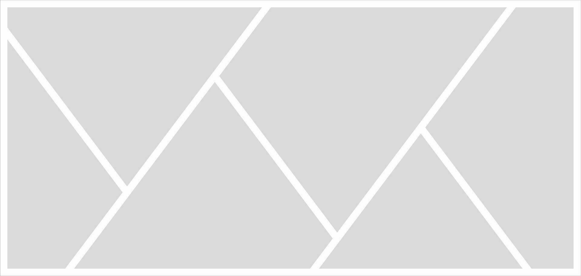 Pictures or photos frame collage. comics page grid layout abstract photo frames and digital photo wall template vector