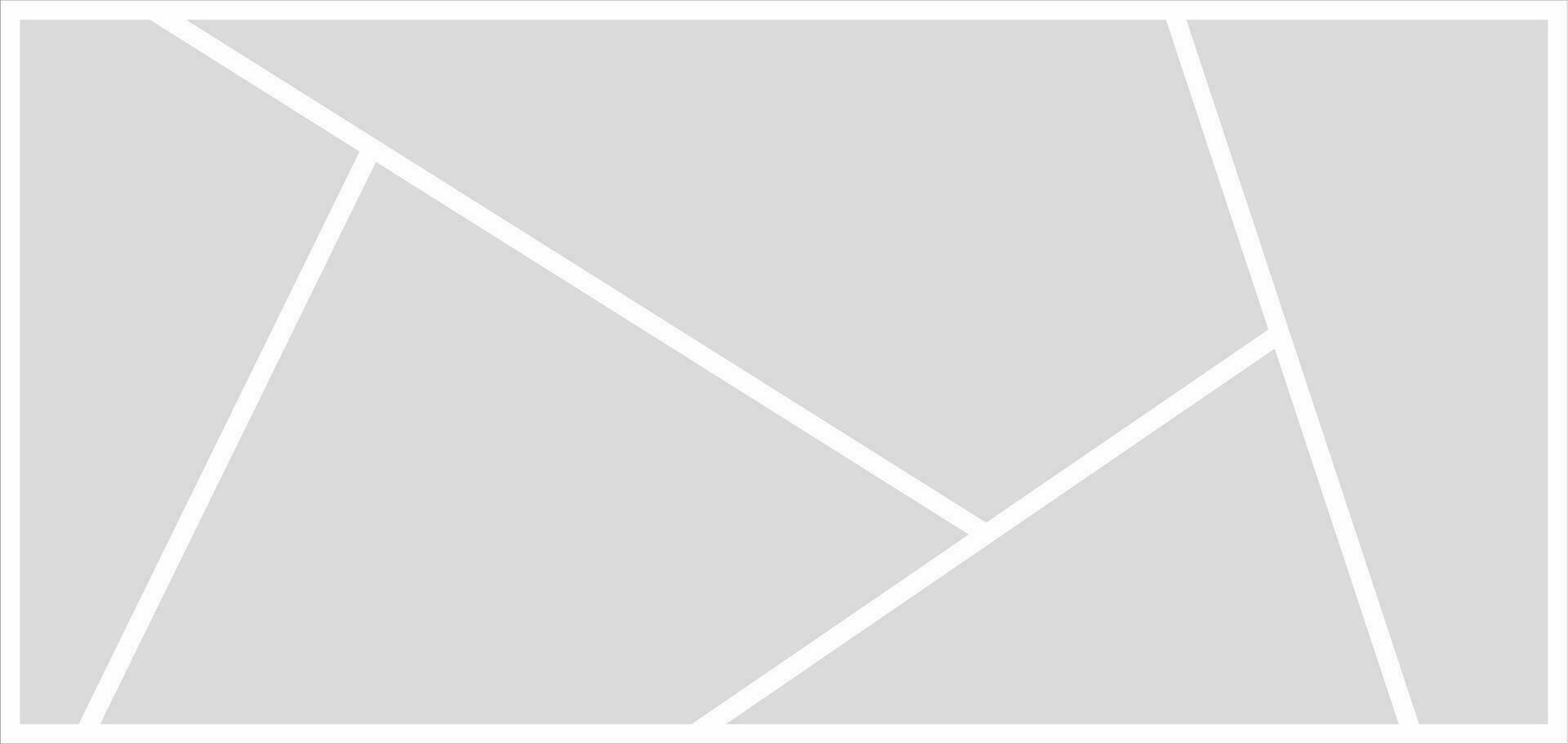 Pictures or photos frame collage. comics page grid layout abstract photo frames and digital photo wall template vector