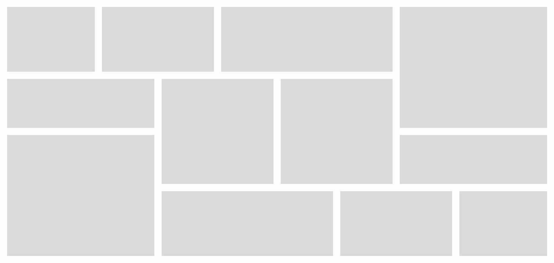 Pictures or photos frame collage vector