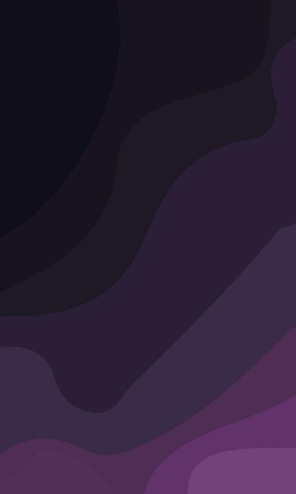 Aesthetic abstract art with a combination of shapes and purple colors. Suitable for background and poster vector