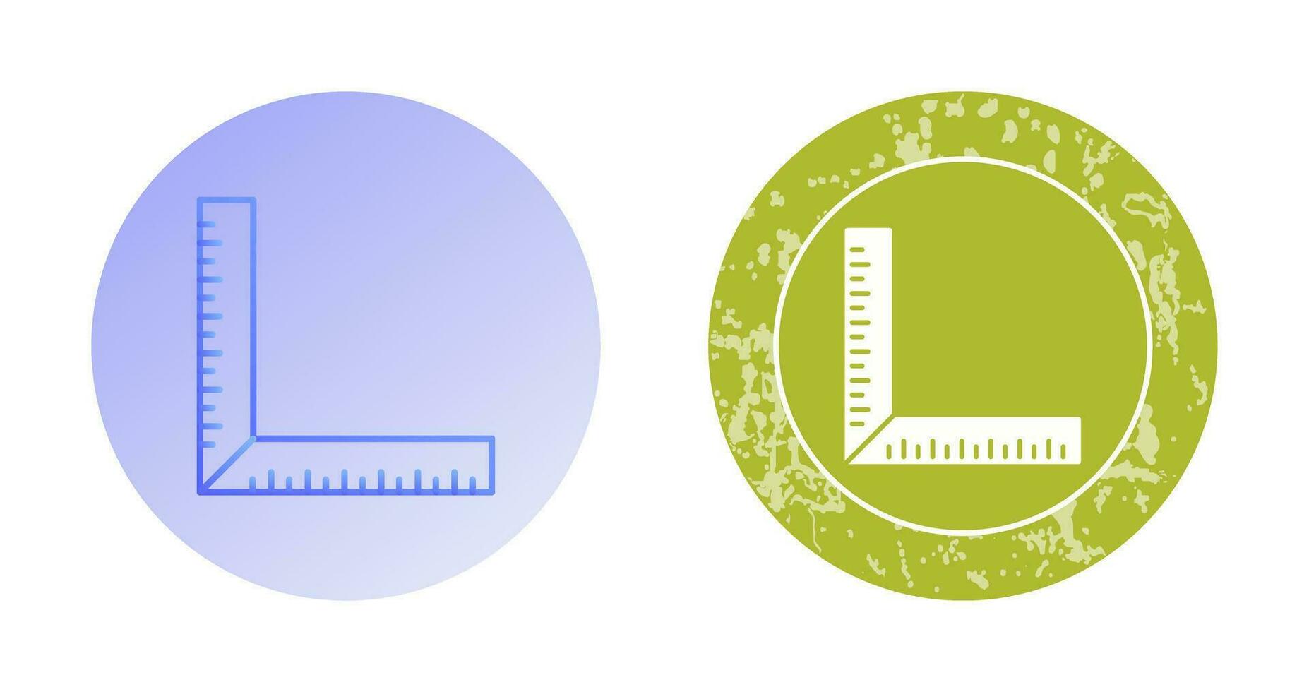 square Ruler Vector Icon