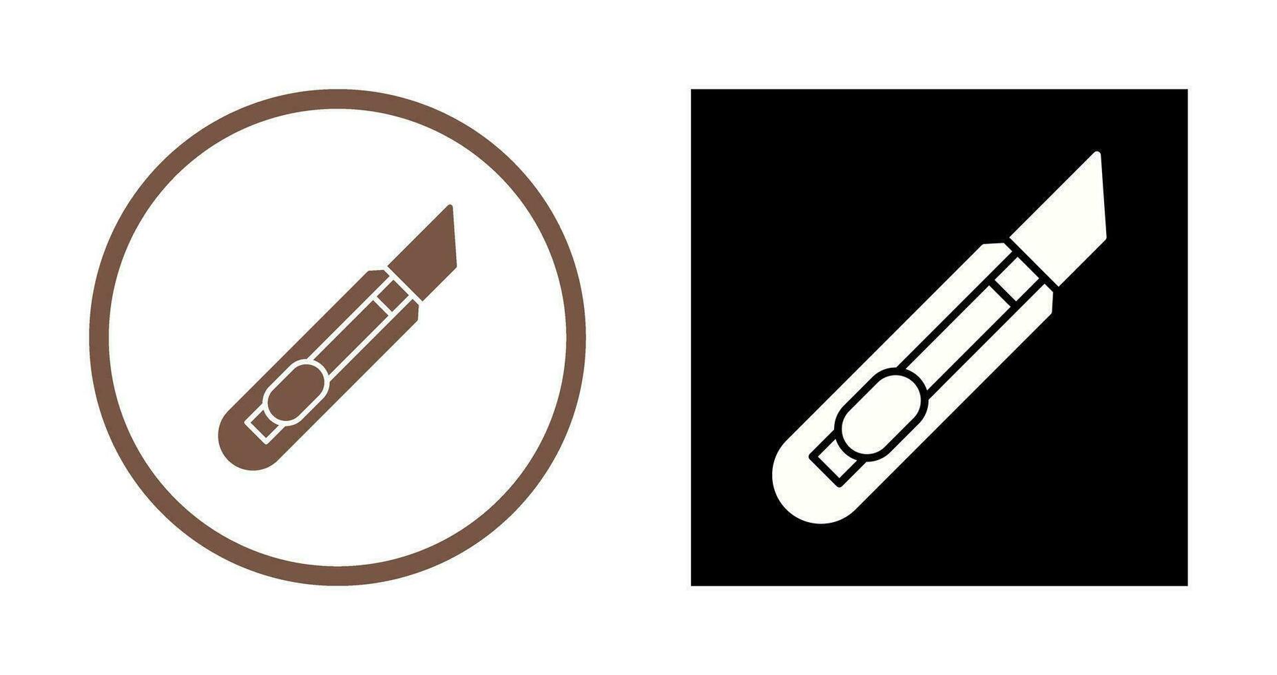 Stationery Knife Vector Icon