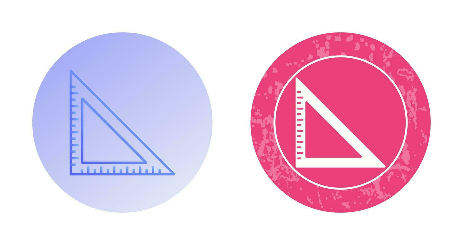 Set Square Vector Icon