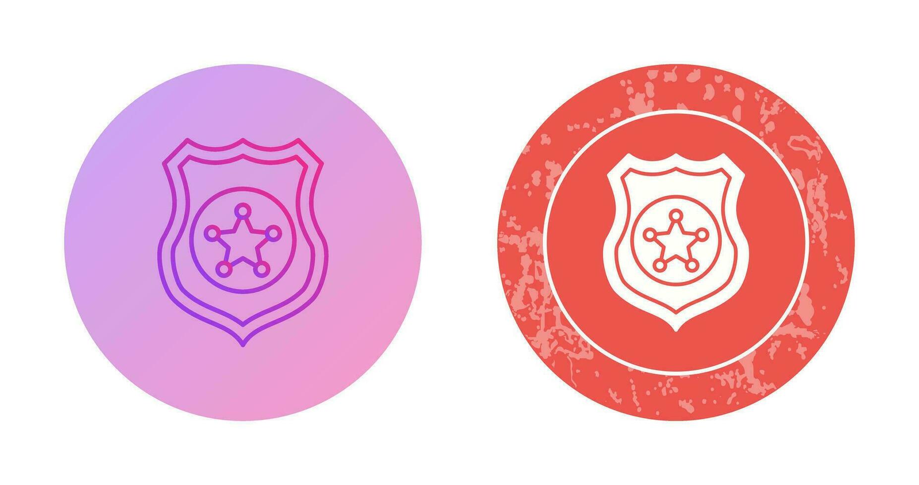 Police shield Vector Icon