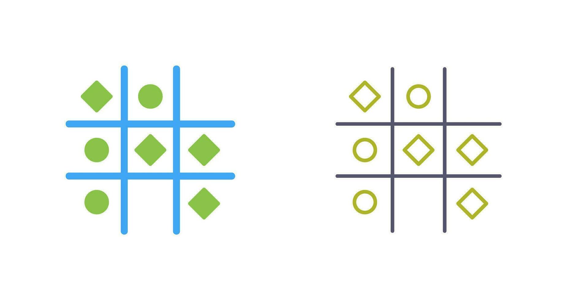 Tic Tac Toe Vector Icon