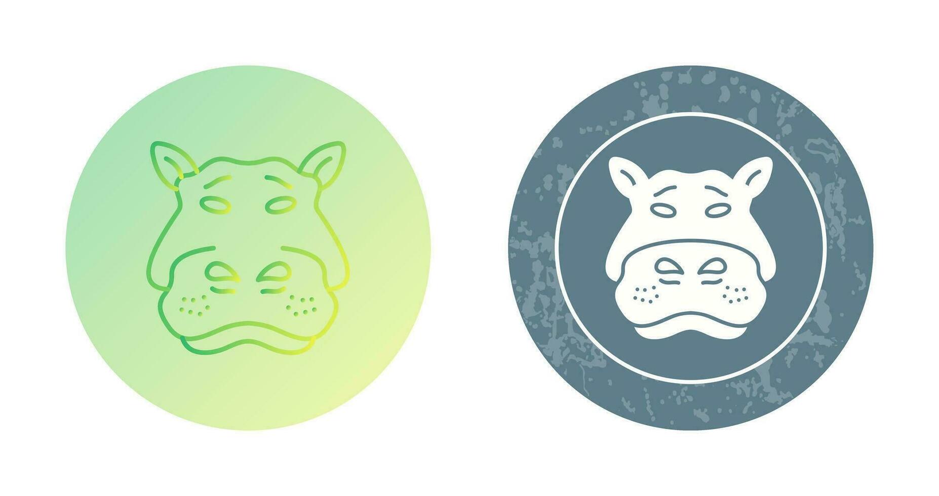 Hippo Vector Icon
