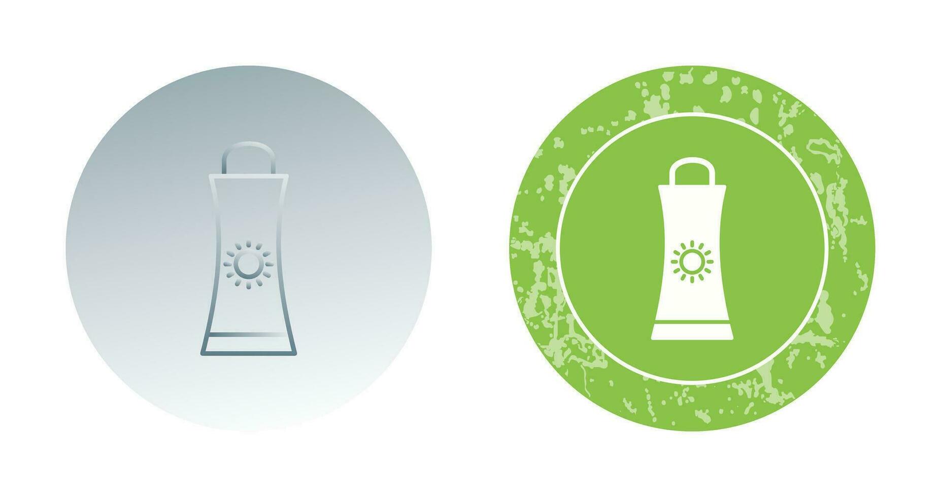 Sunblock Cream Vector Icon