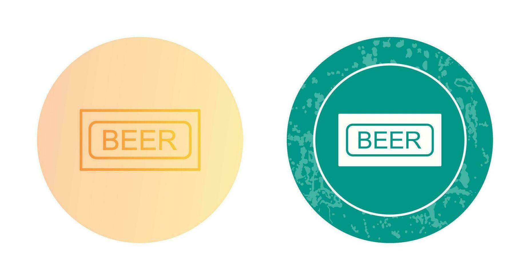 Beer Sign Vector Icon