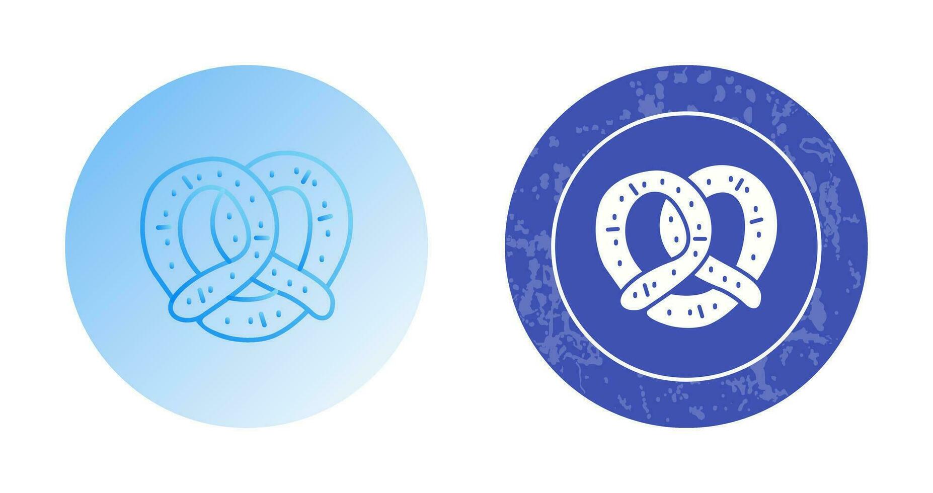 Pretzel Vector Icon