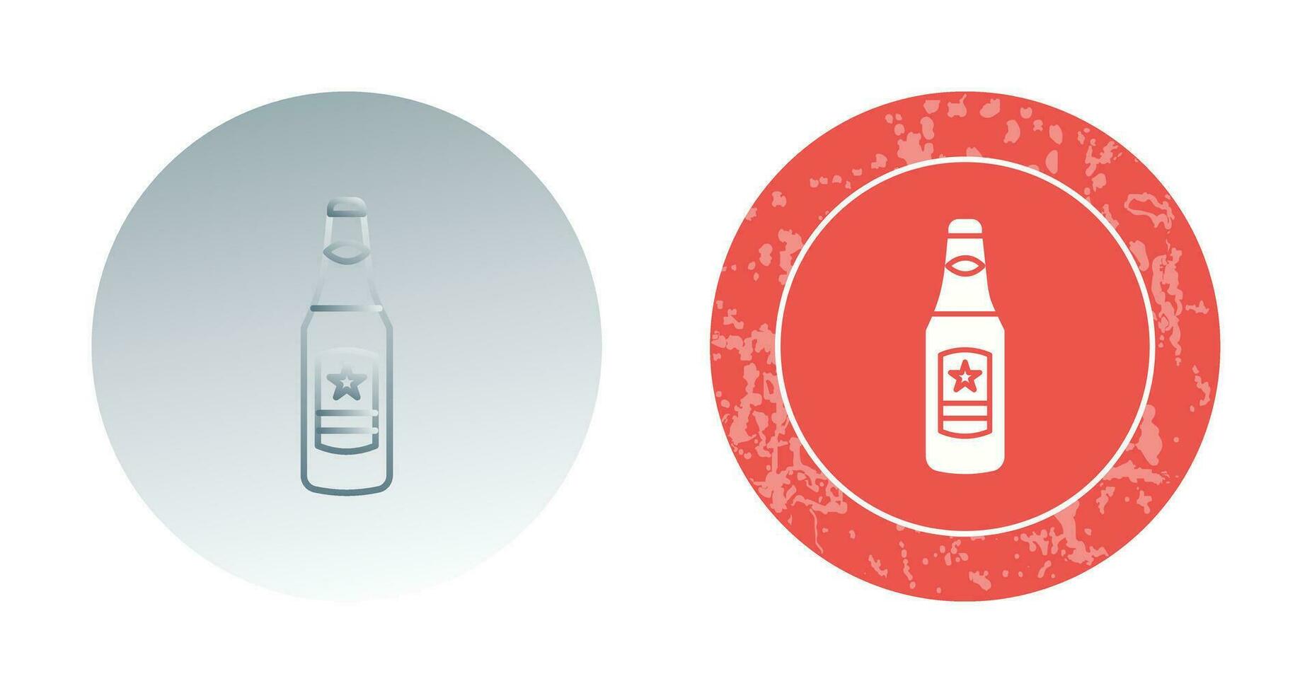Beer Bottle Vector Icon