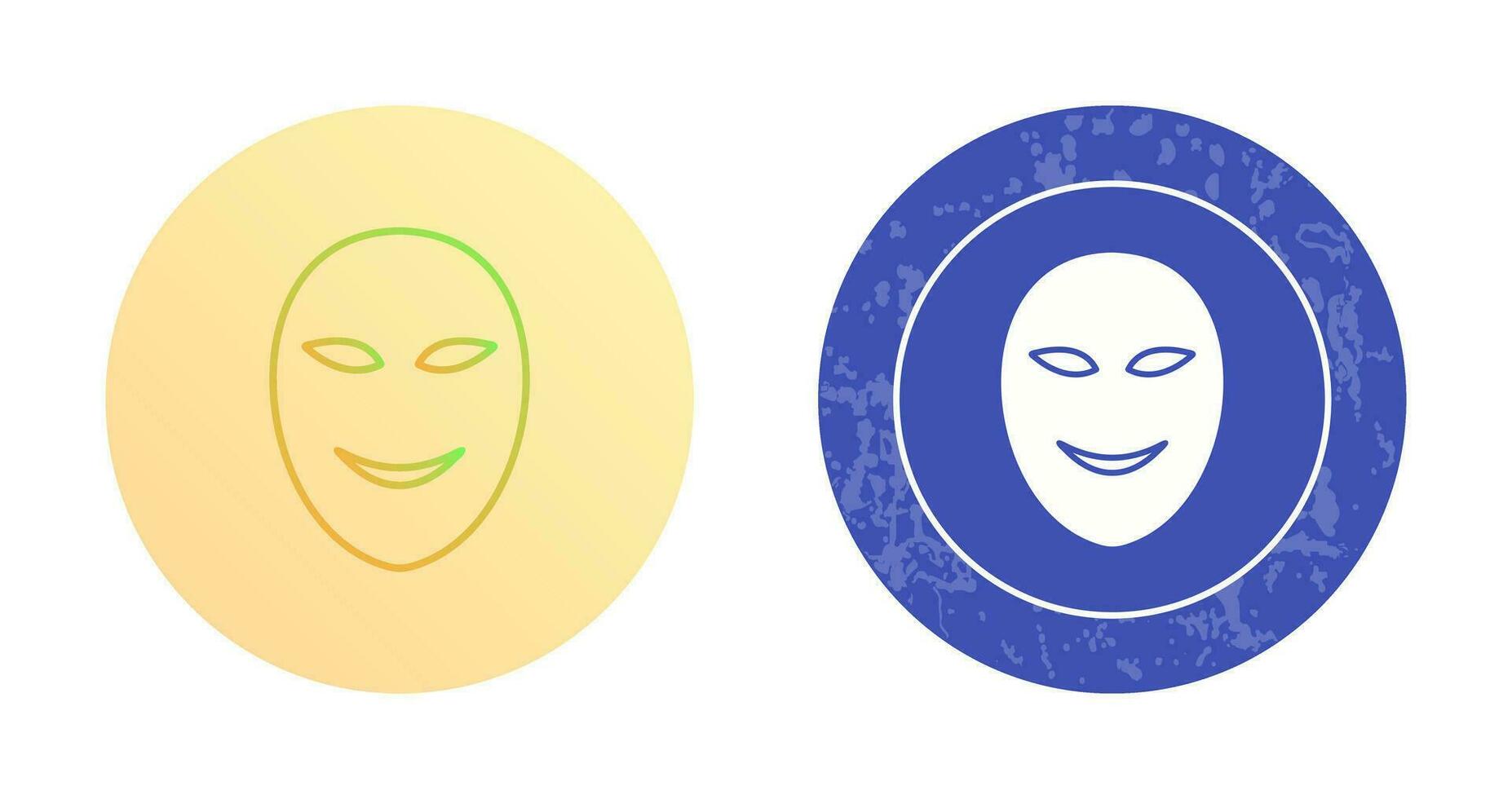Ancient Face Mask Vector Icon