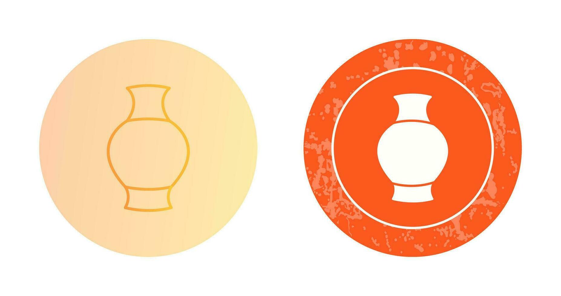 Antique Jar Vector Icon