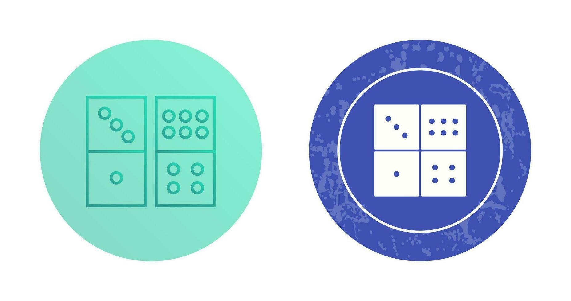 Domino Game Vector Icon