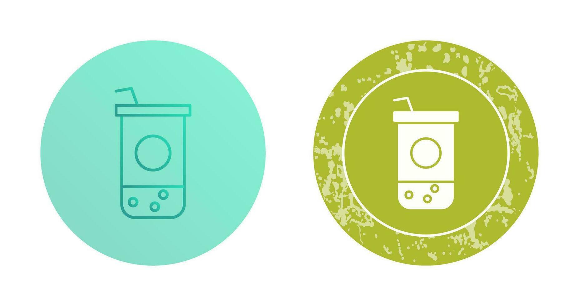 Chocolate Shake Vector Icon