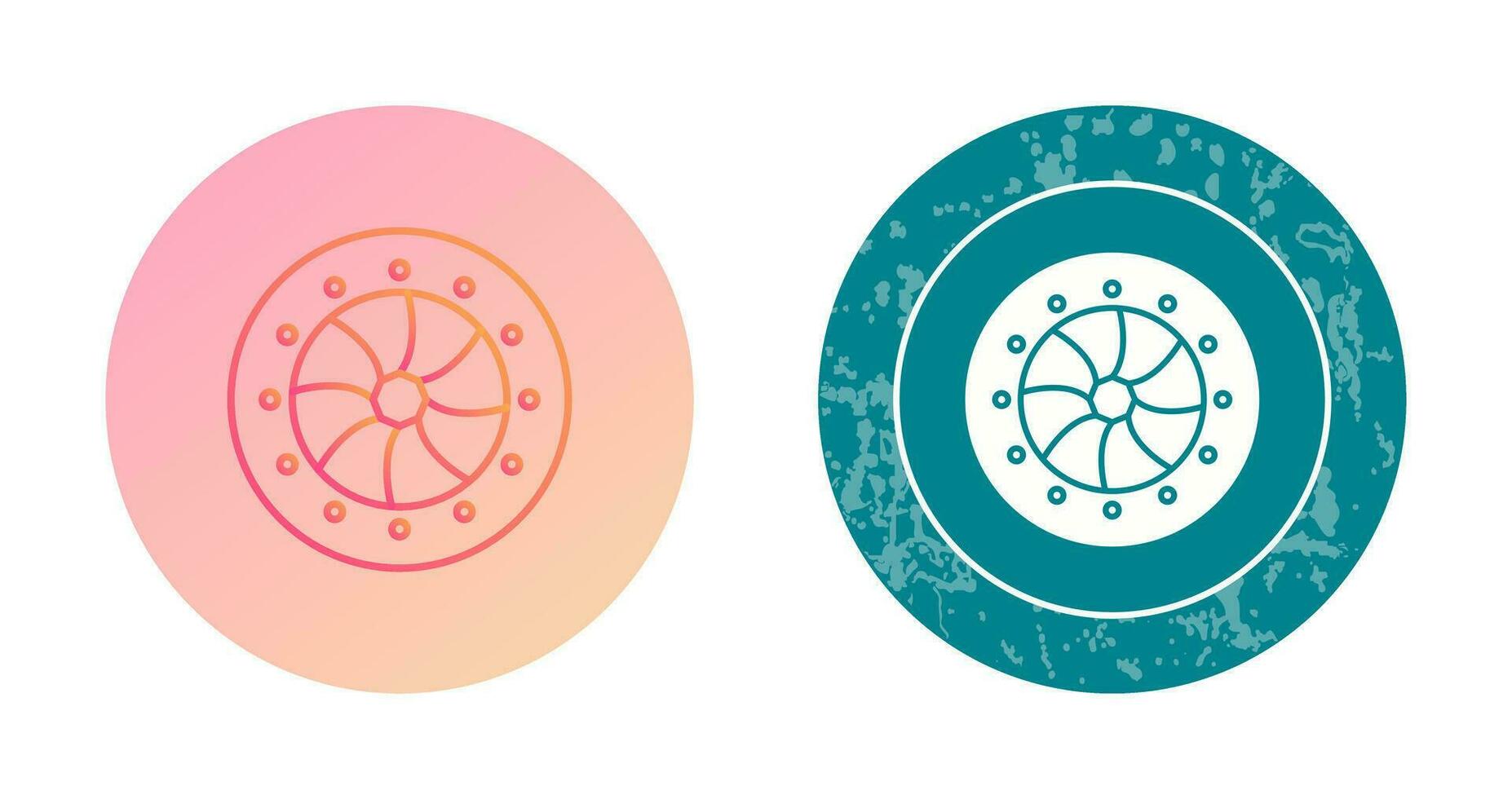 Unique Optical Diaphram Vector Icon