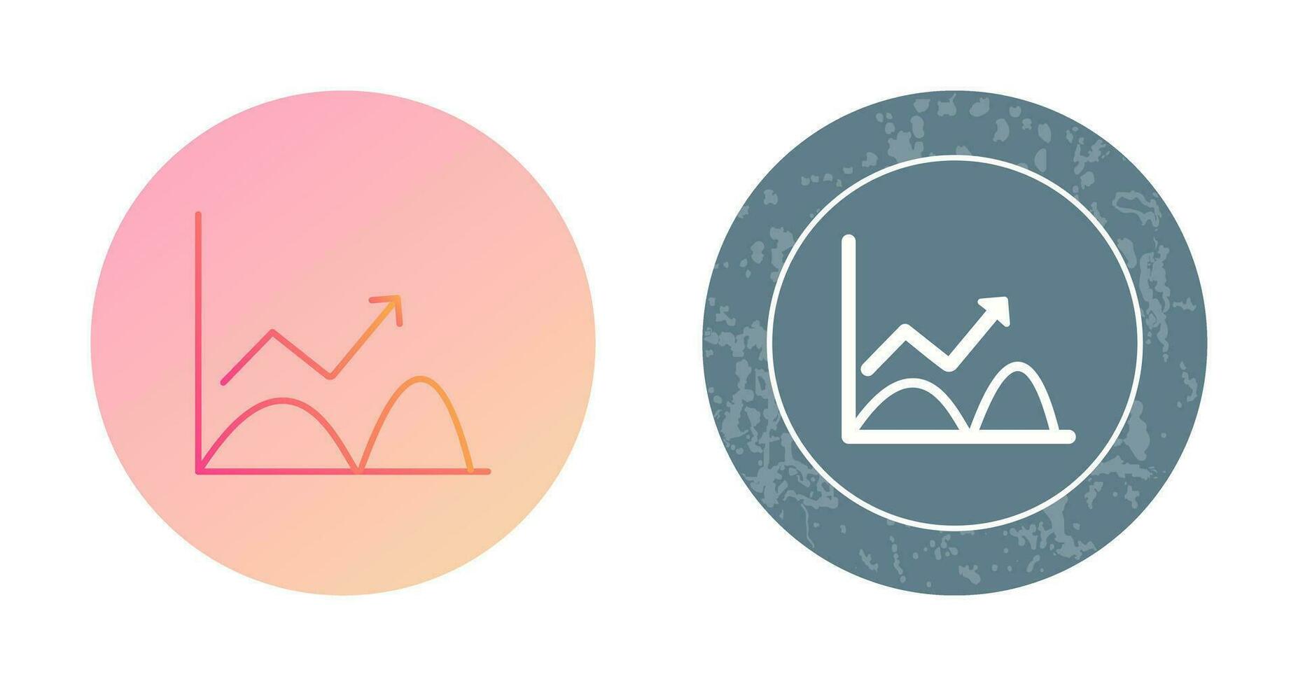 Trend in Graph Vector Icon