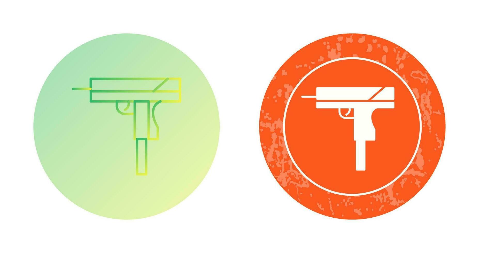 Unique Gun Vector Icon