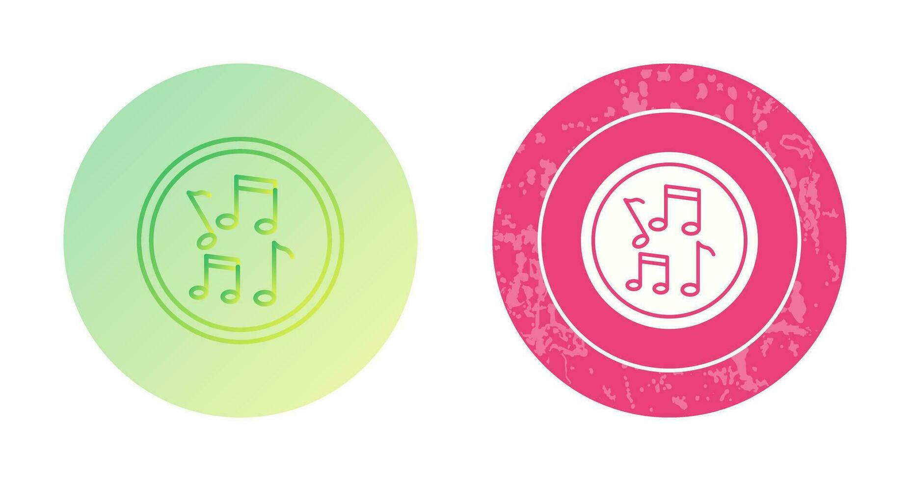 Musical Notes Vector Icon