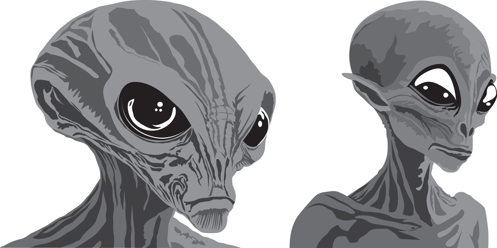 SciFi Alien Vector Set Illustration 33844633 Vector Art at Vecteezy