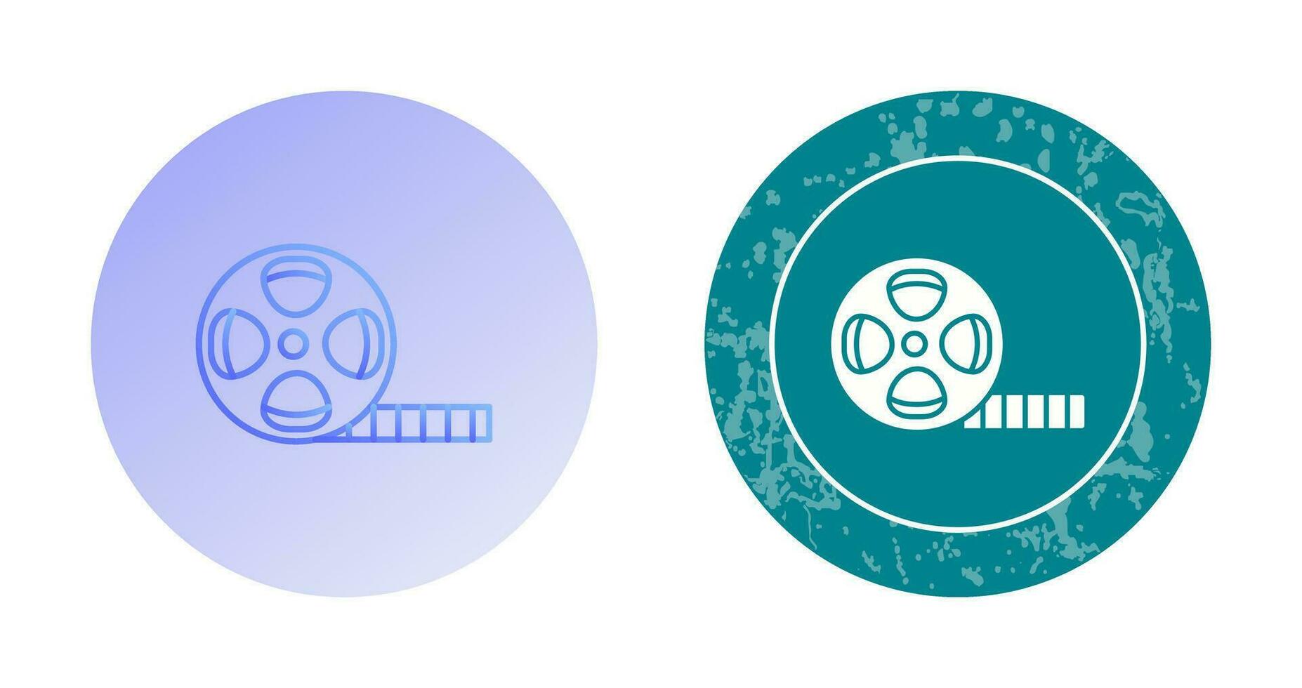 Film Reel Vector Icon