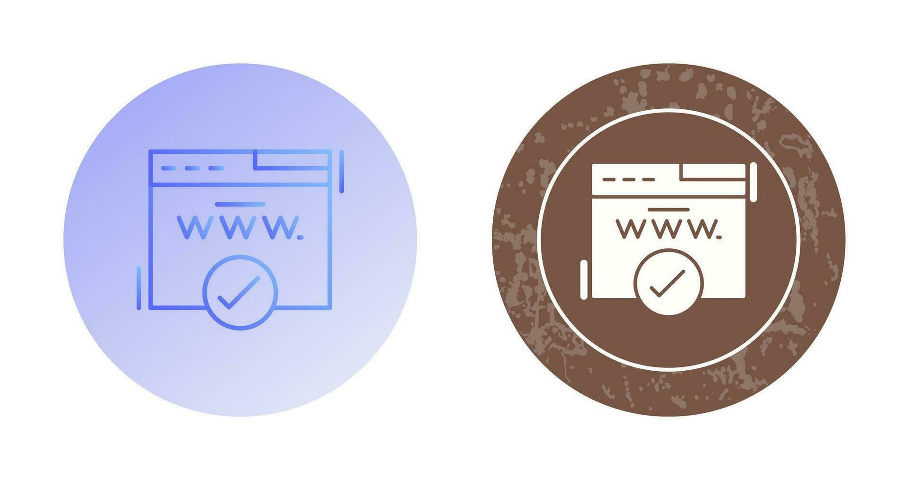 Domain Vector Icon