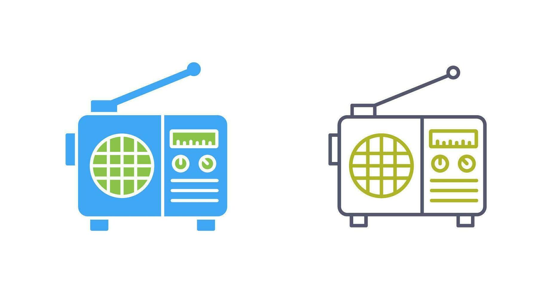 Radio Vector Icon