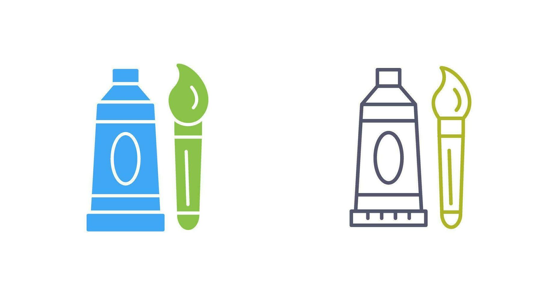 Oil Paint Vector Icon