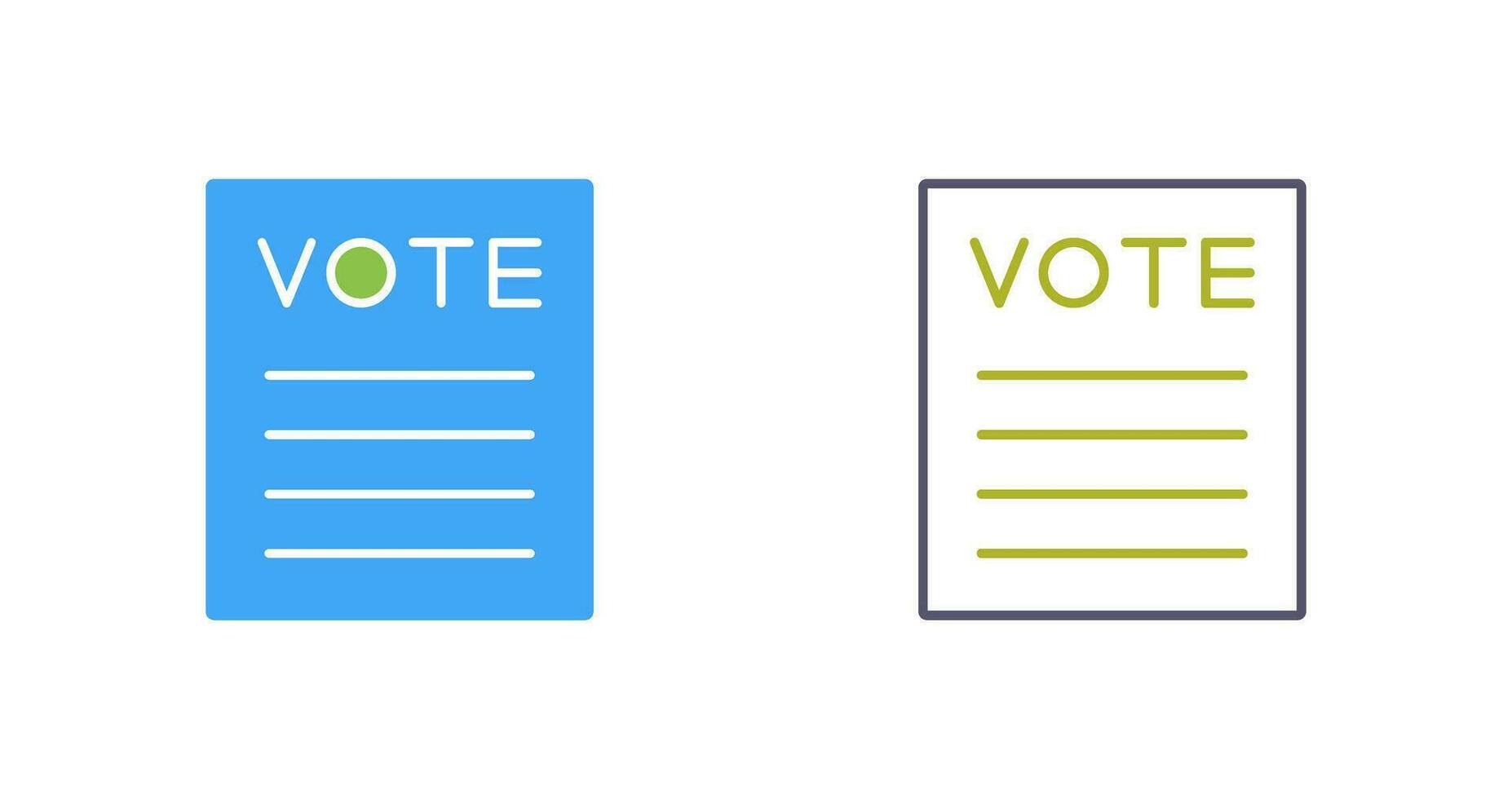 Vote Vector Icon