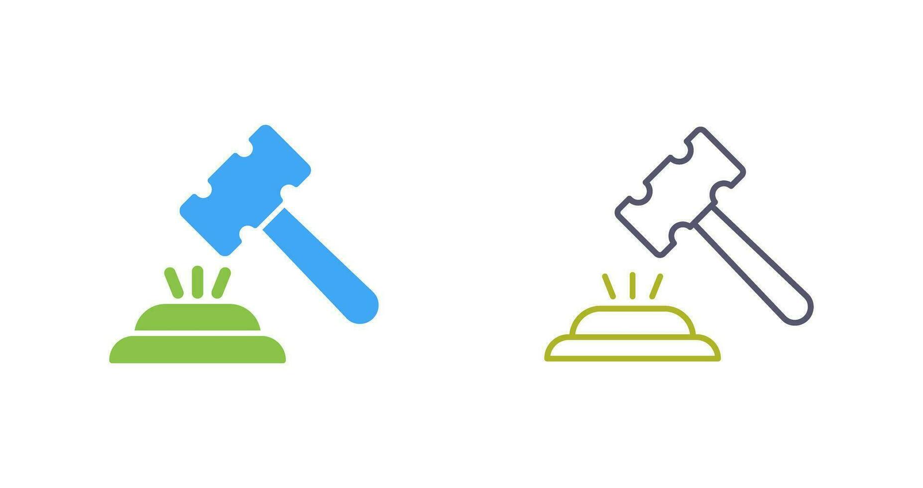 Gavel Vector Icon