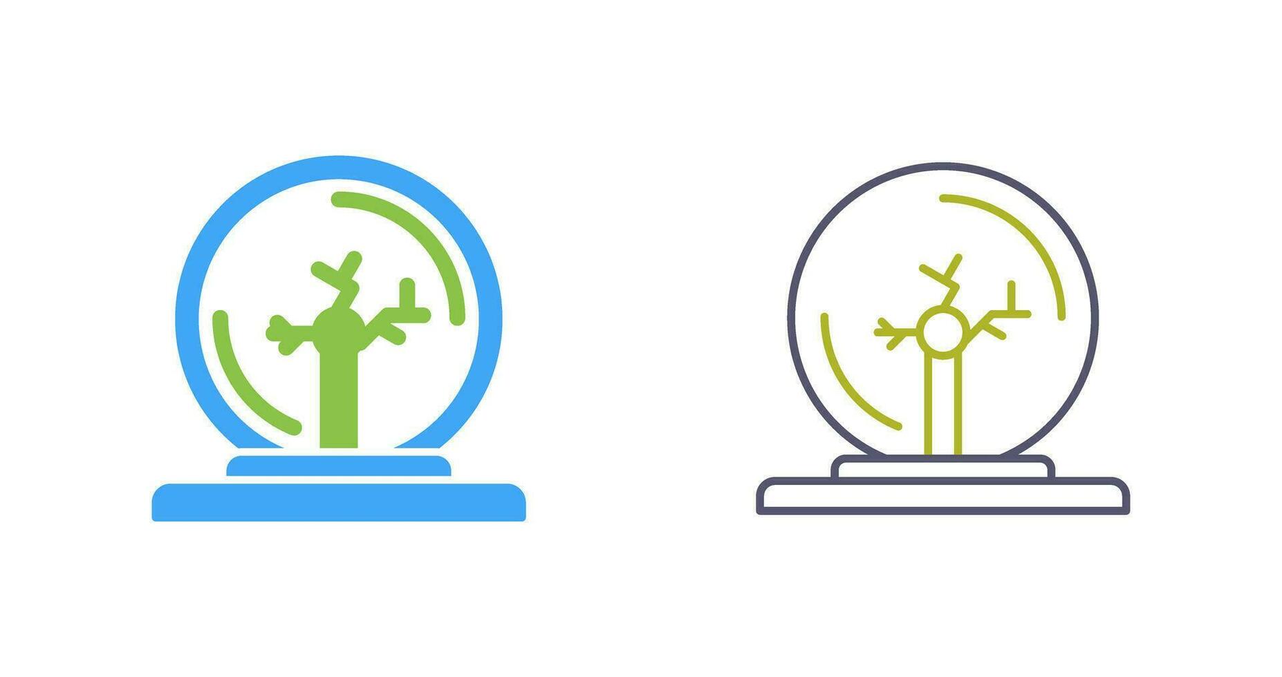 Plasma Ball Vector Icon