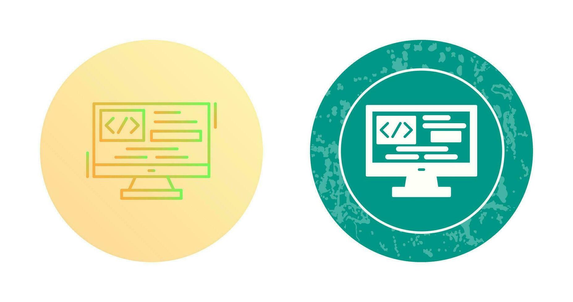 Coding Vector Icon