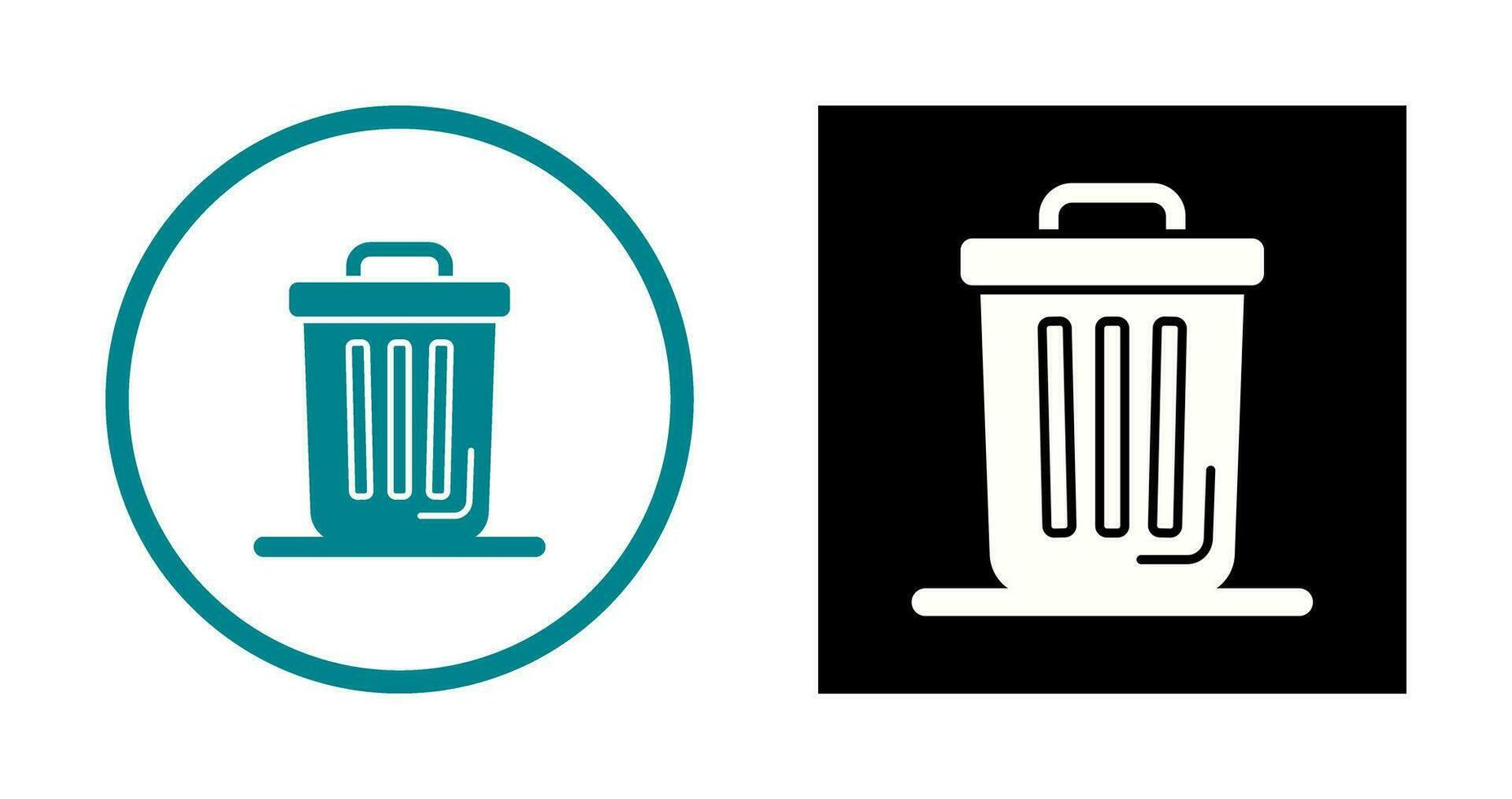 Trash Can Vector Icon